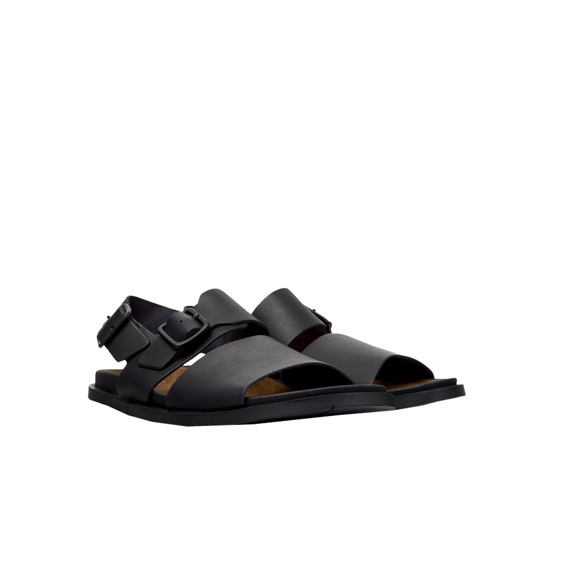 캠퍼 남성 유크 샌들 샌들 블랙(Camper Men Lluc Sandal Sandal Black) - 2