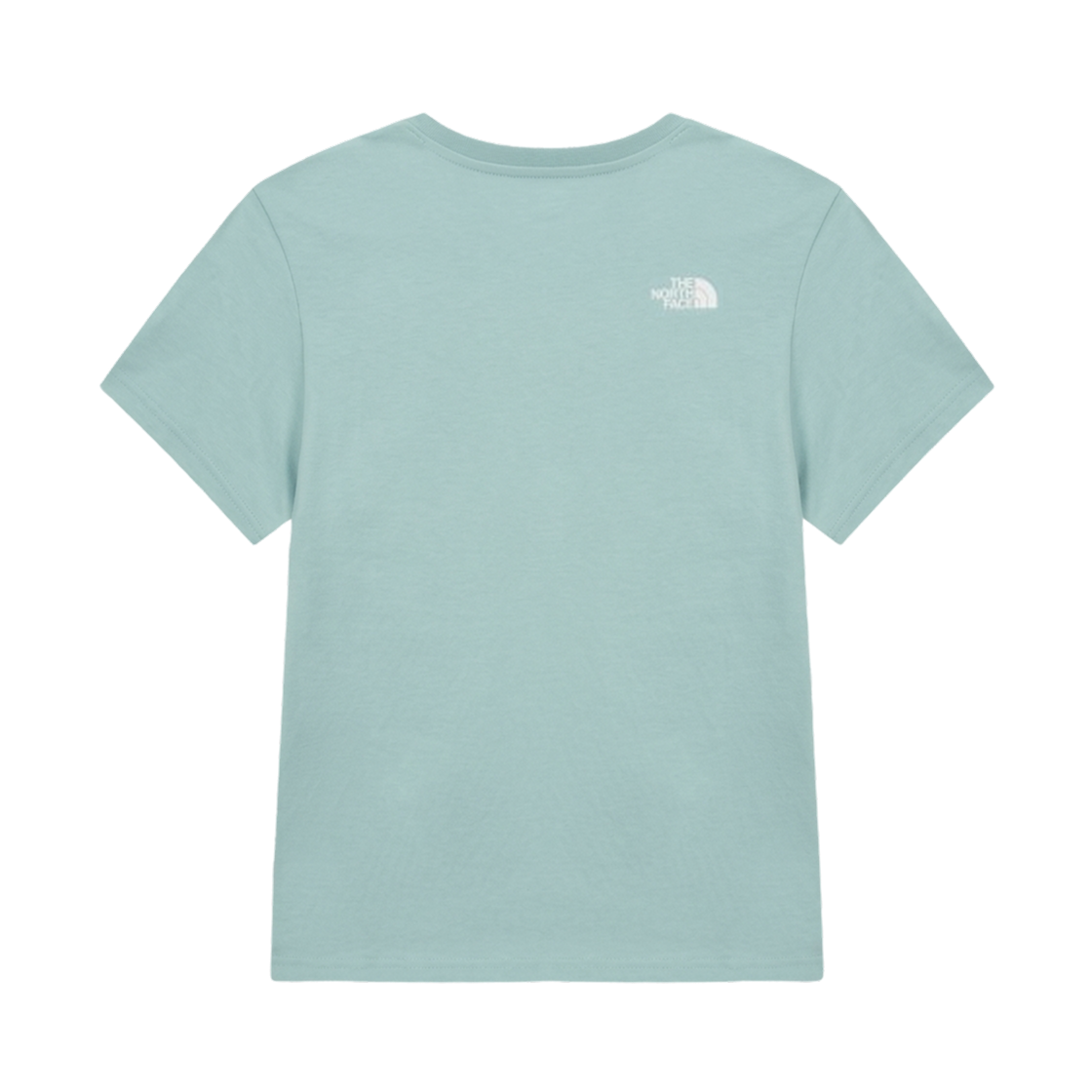 (W) 노스페이스 코튼 베이직 숏슬리브 R/티셔츠 그레이시 터콰이즈 - 26SS((W) The North Face Cotton Basic S/S R/T-Shirt Grayish Turquoise- 26SS) - 2