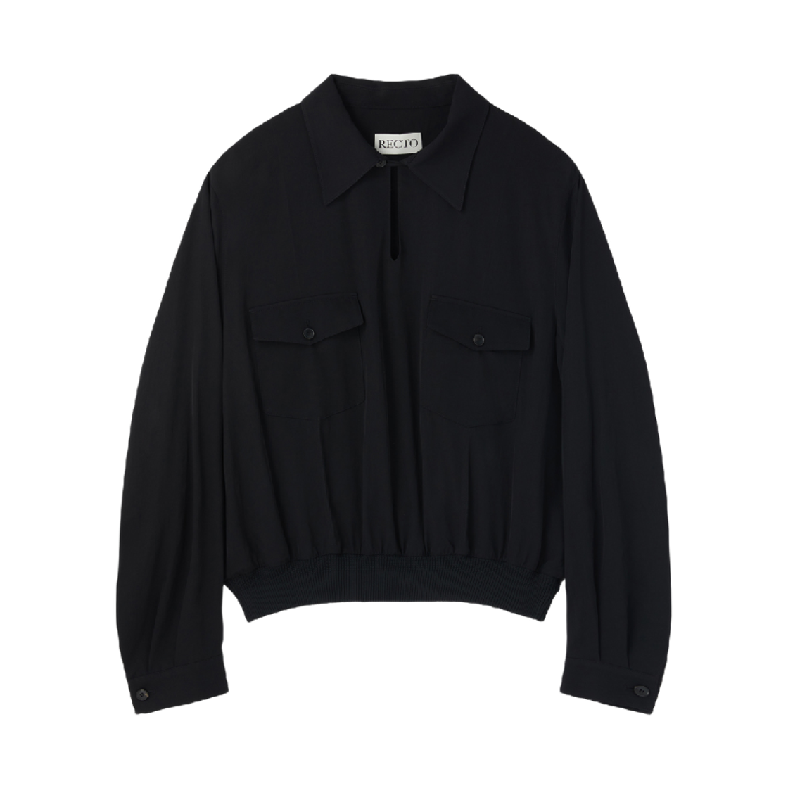 렉토 투 포켓 헌팅 탑 블랙(Recto Two Pocket Hunting Top Black)