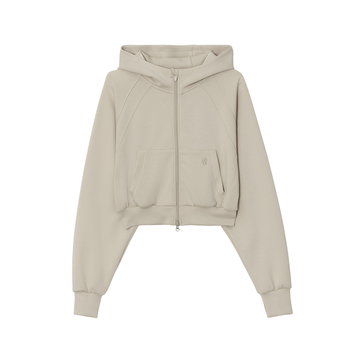 프론투라인 뉴 소프티 크롭 후드집업(FRONT2LINE New Softy Cropped Hooded Zip-Up)