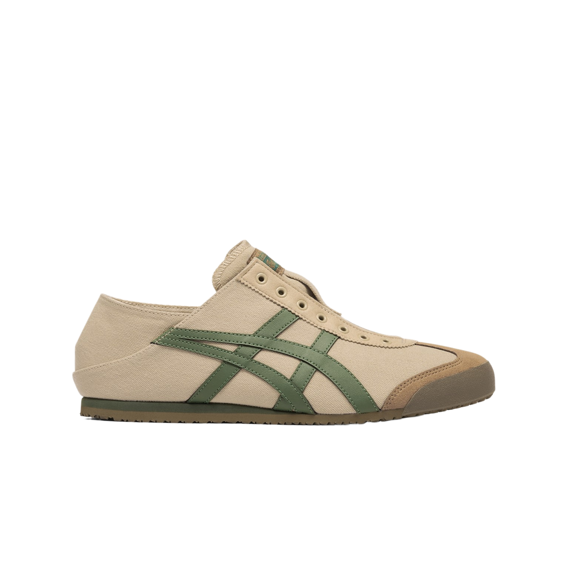 1183A437-253 Onitsuka Tiger Mexico 66 Paraty Beige Grass Green