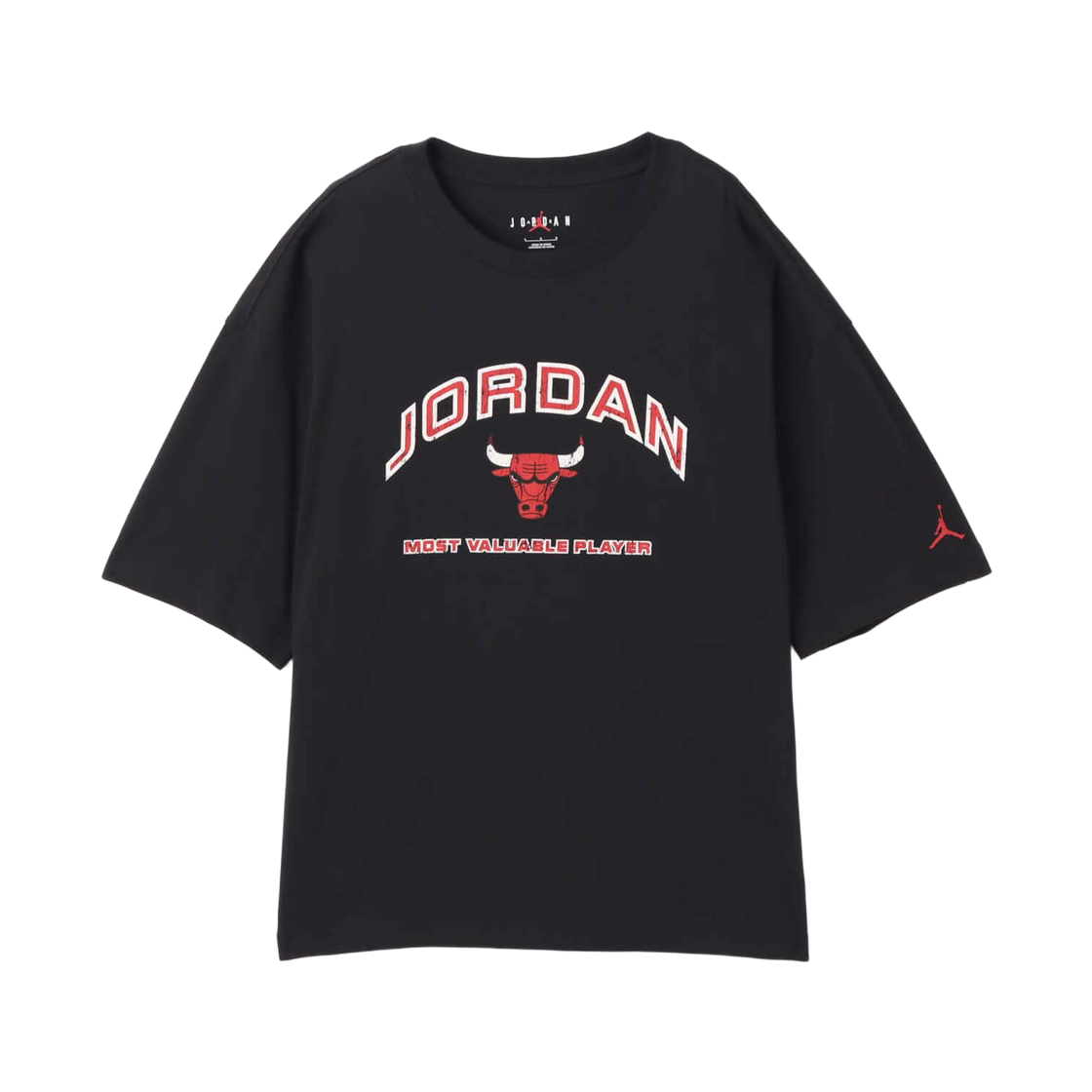 IF3121-010 Jordan Flight Essential Boxy Graphic T-Shirt Black University Red (IF3121-010)