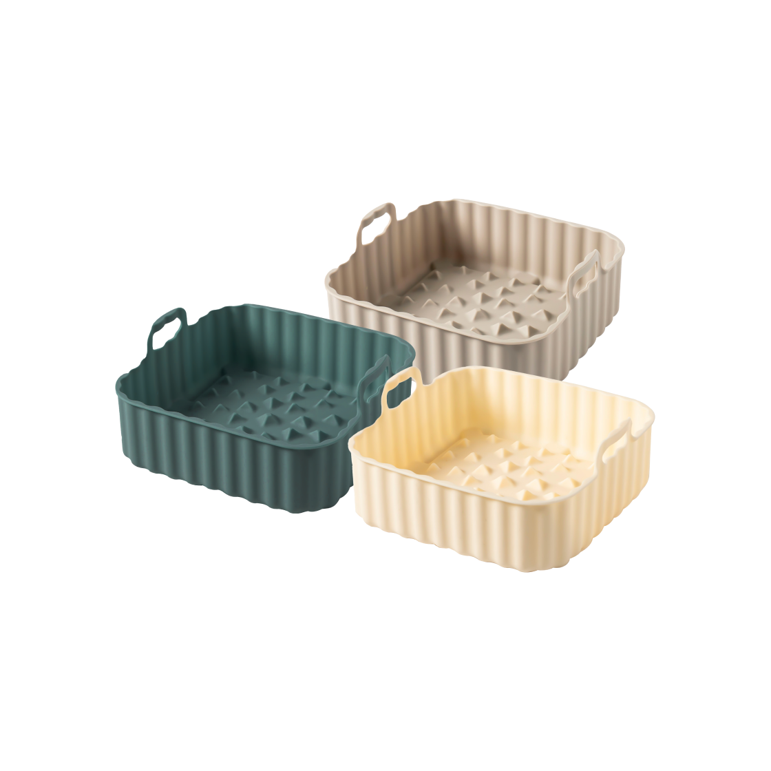 리만 하모니 에어프라이어 팟 사각(소)(SILLYMANN Harmony Silicone Square AirFryer Pot(S))