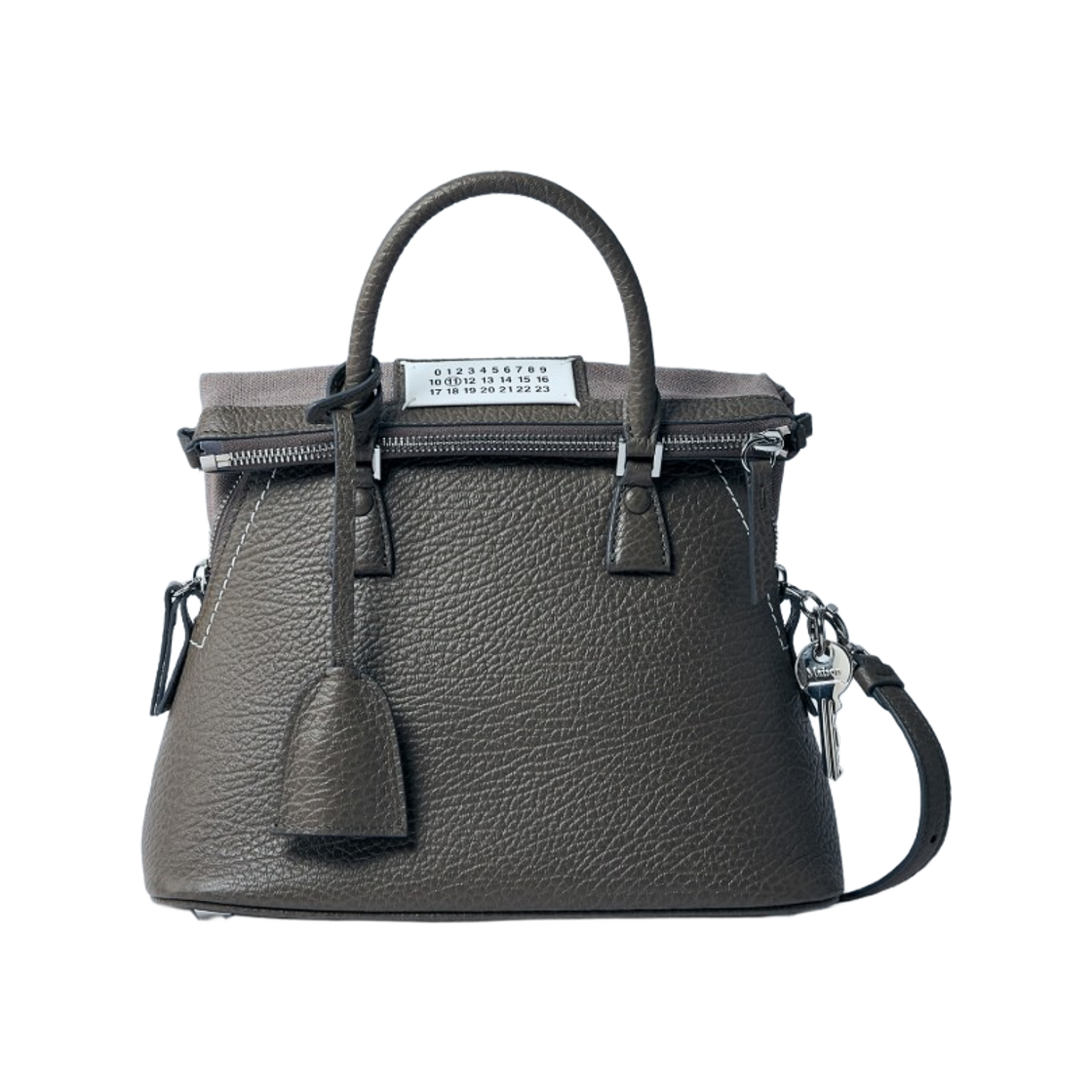 메종 마르지엘라 5AC 클래식 미니백 다크 그레이(Maison Margiela 5AC Classique Mini Bag Dark Grey)