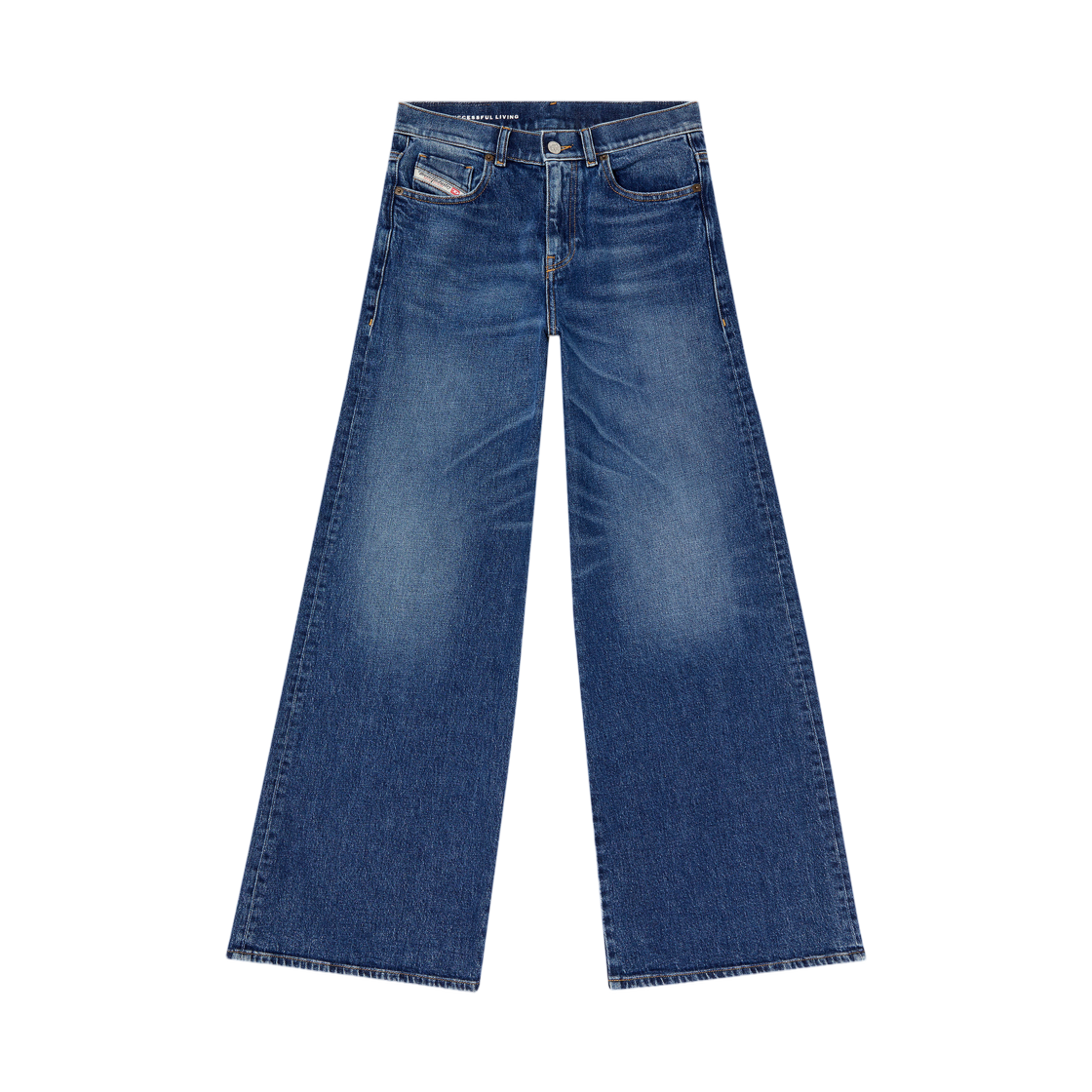 A0362409L21-01 (W) Diesel Flare Jeans 1978 D-Akemi 09l21 Medium Blue