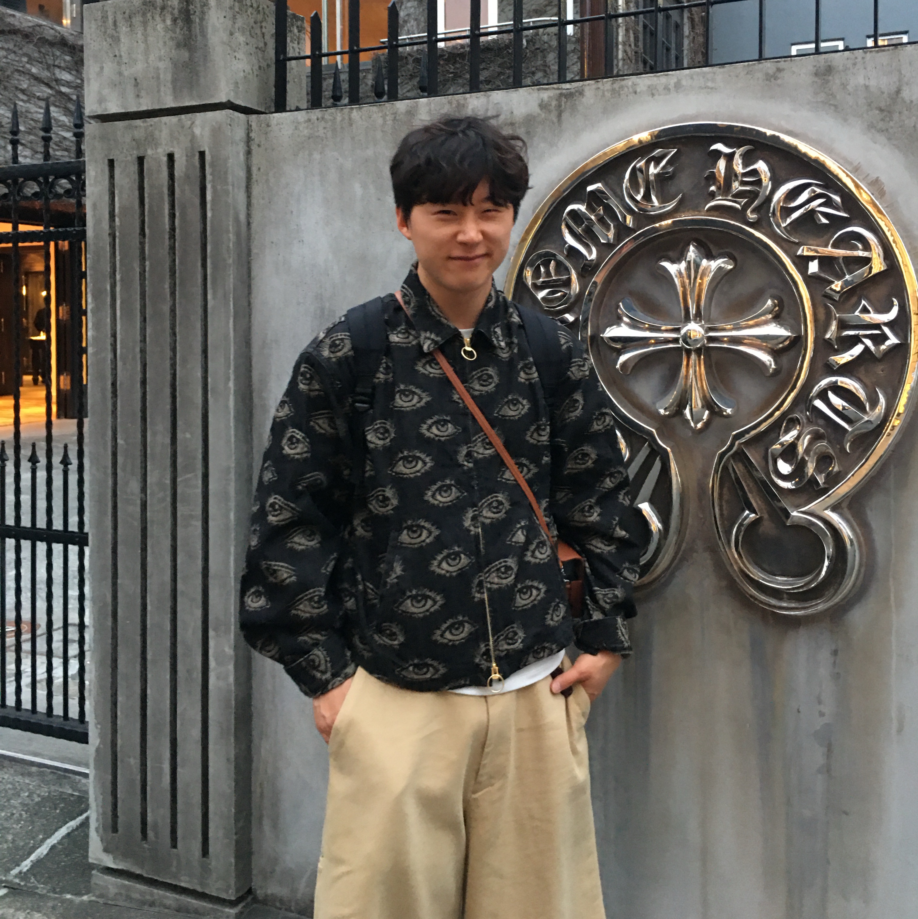 Kapital 12 oz. Speakeasy Denim Drizzler Jacket Black 착용 스타일