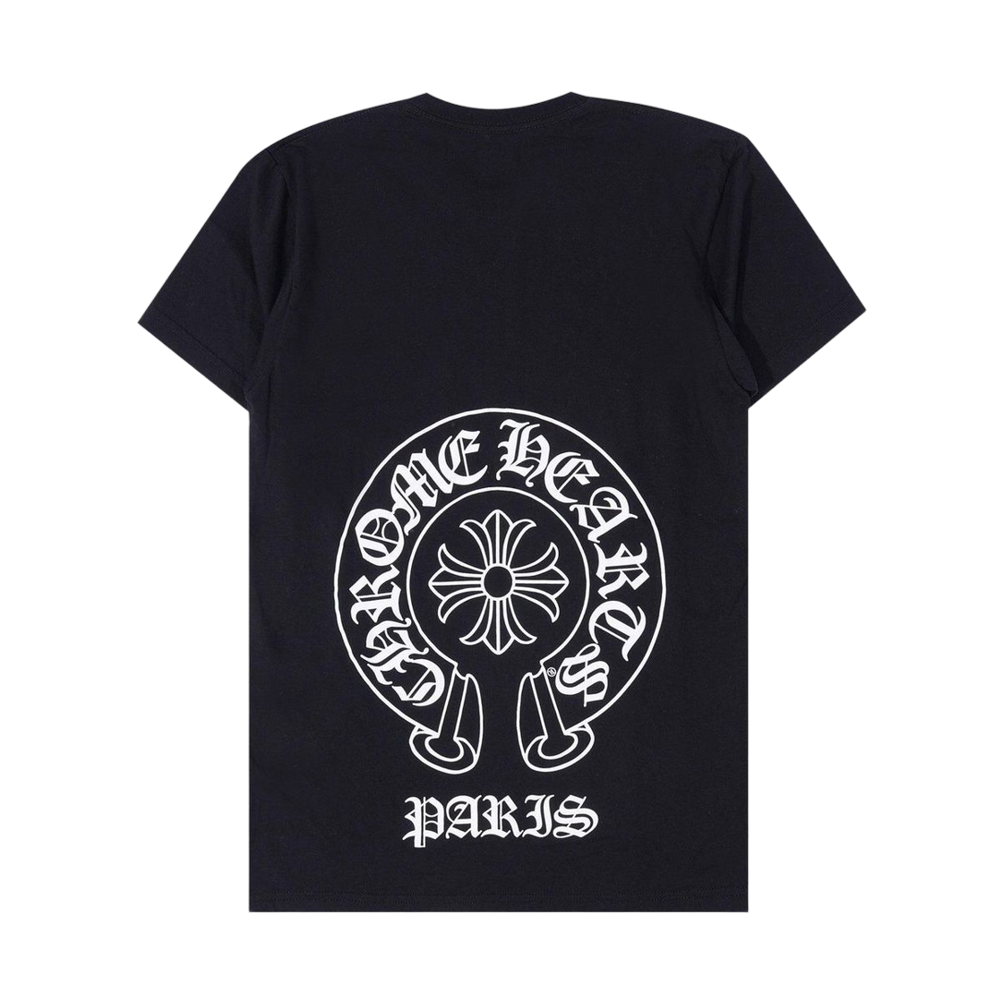 - Chrome Hearts Horseshoe Logo Poket T-Shirt Black (Non back scroll Ver.) - Paris Exclusive