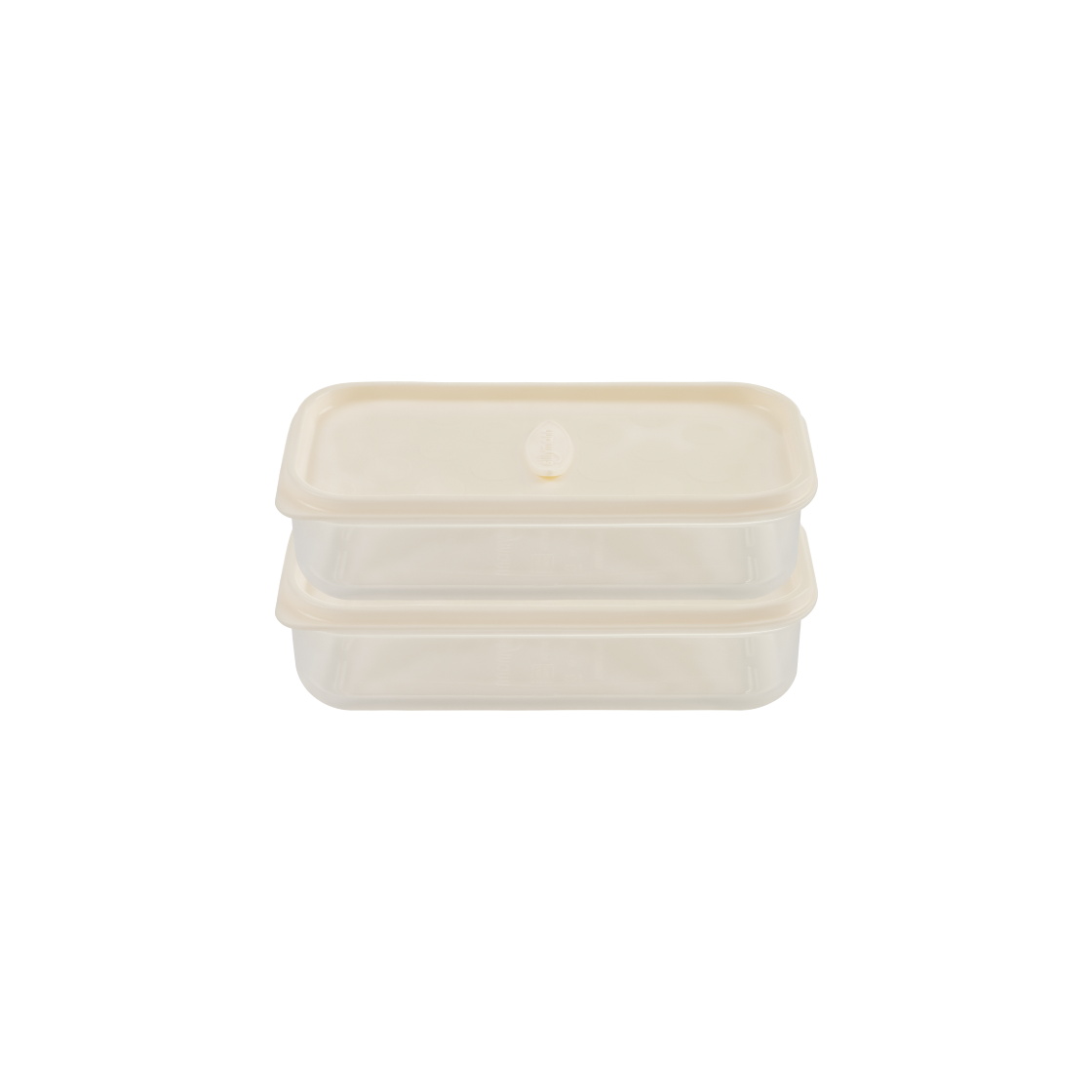 실리만 하모니 냉동용기 직사각 270ml (2P)(SILLYMANN Harmony Freezer Container Rectangular Type 270ml (2P)) - 4