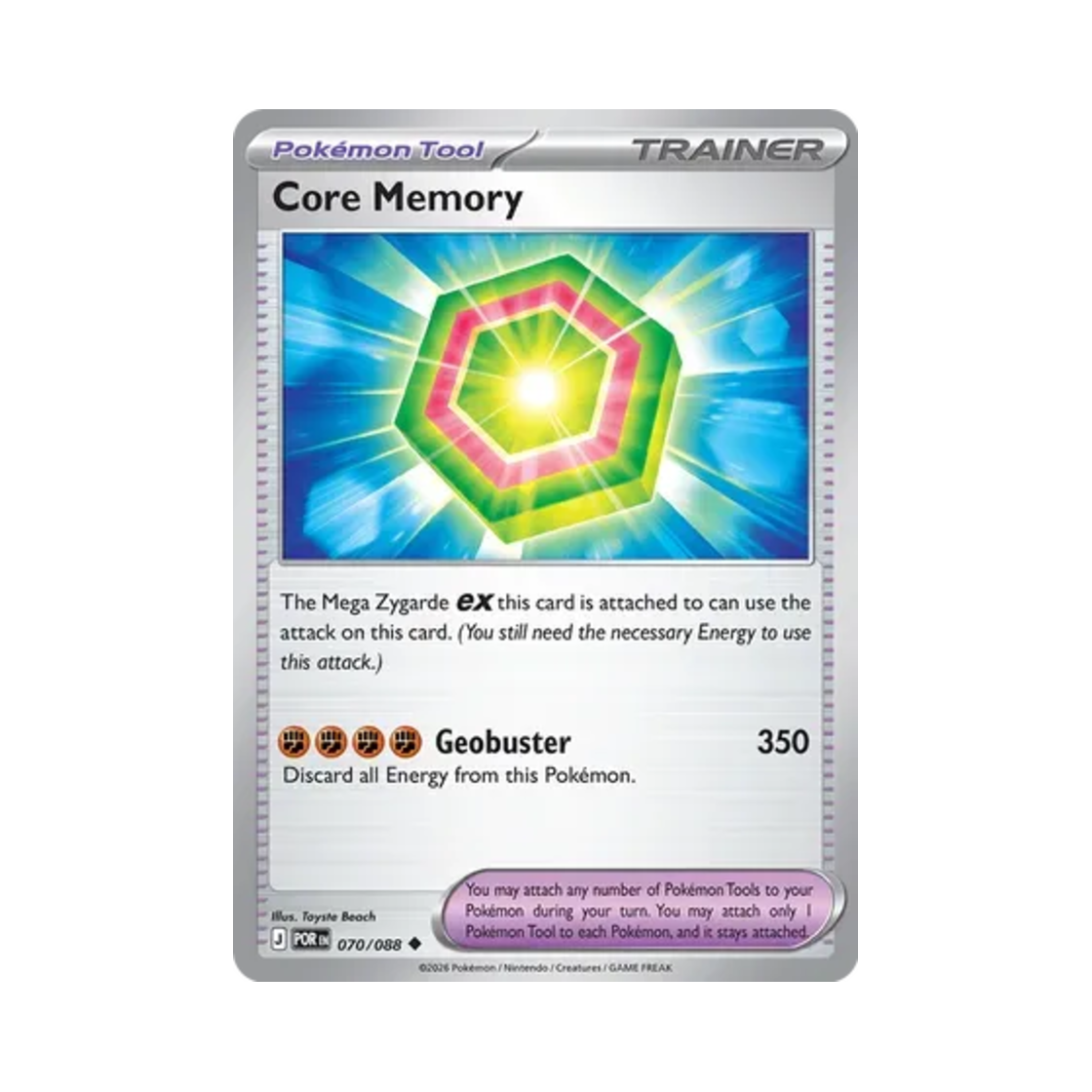 포켓몬 TCG 코어 메모리 U 퍼펙트 오더 (영문판)(Pokemon TCG Core Memory J Perfect Order (English Ver.)) - 1