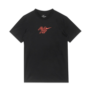 Nike AeroSwift Dri-Fit Running T-Shirt Black Bright Crimson - Asia