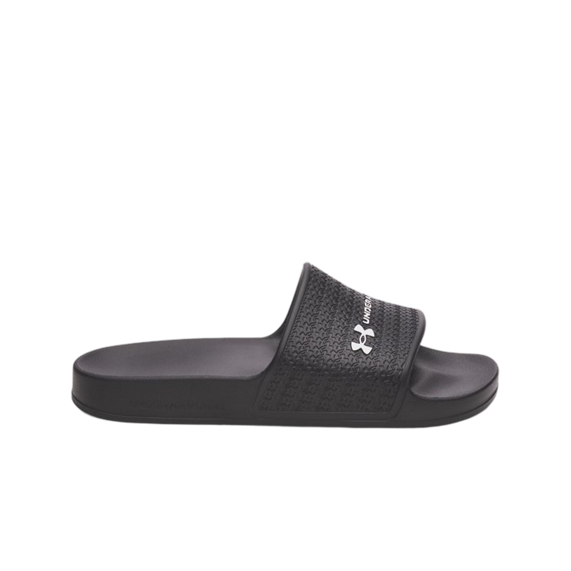 6007528-001 Under Armour UA ARMR Shower Slides Black White