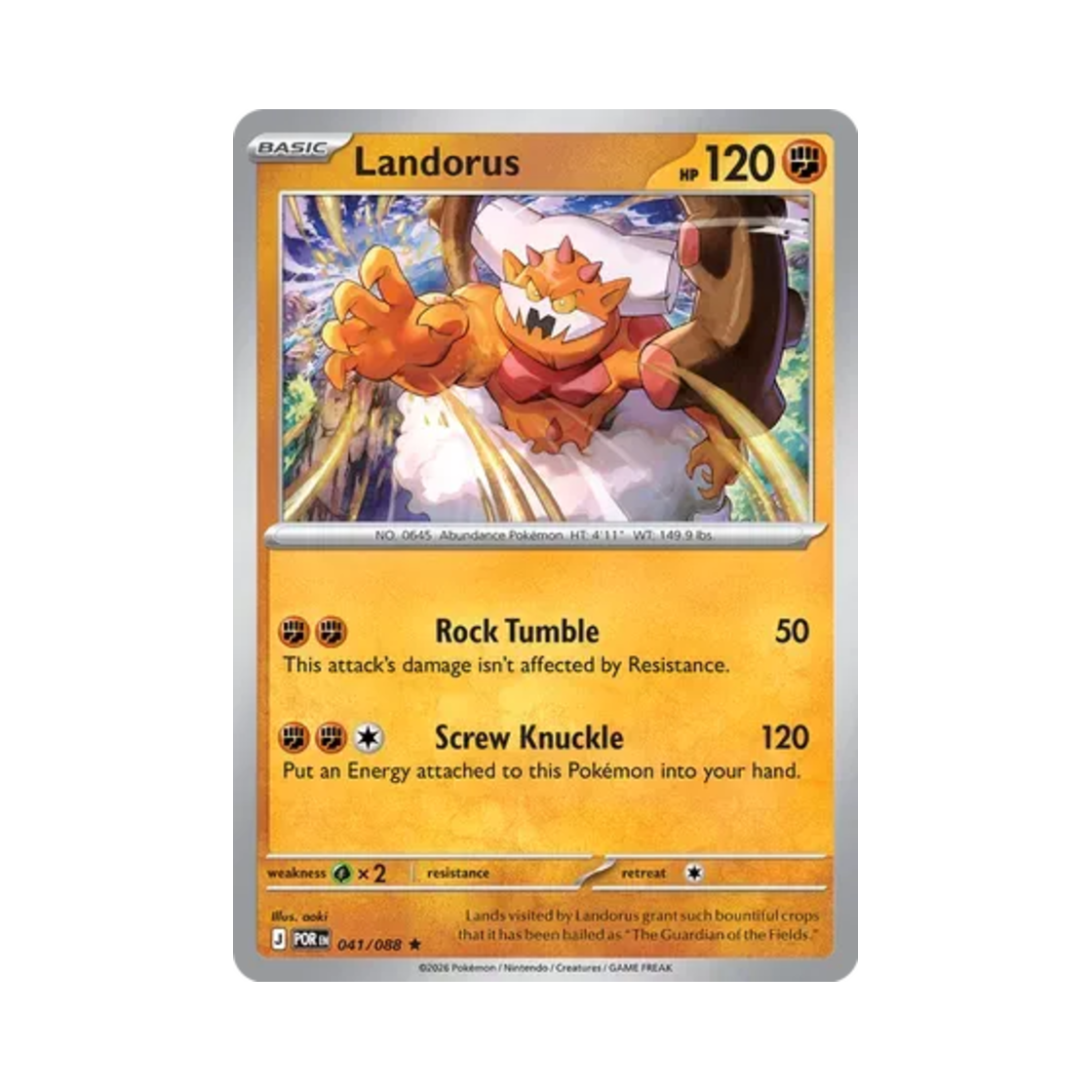 포켓몬 TCG 랜드로스 R 퍼펙트 오더 (영문판)(Pokemon TCG Landorus R Perfect Order (English Ver.)) - 1