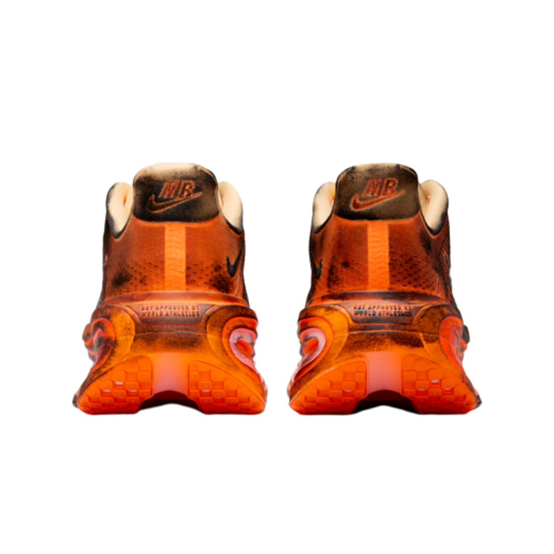 (W) 나이키 x 멜리타 바우마이스터 보메로 프리미엄 토탈 오렌지 앤 오렌지 초크((W) Nike x Melitta Baumeister Vomero Premium Total Orange and Orange Chalk) - 3