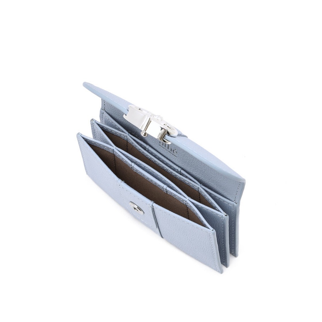 아떼 바네사브루노 액세사리 더블 에이 스카이블루 클래식 더블에이 아코디언 명함지갑 라이트 블루(Athe Vanessabruno Acc Double A Sky Blue Classic Double A Accordion Card Holder Light Blue) - 2