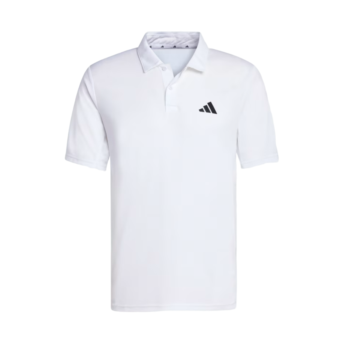 아디다스 워크아웃 에센셜 베이스 폴로 셔츠 화이트 - KR 사이즈(Adidas Workout Essentials Base Polo Shirt White - KR Sizing)