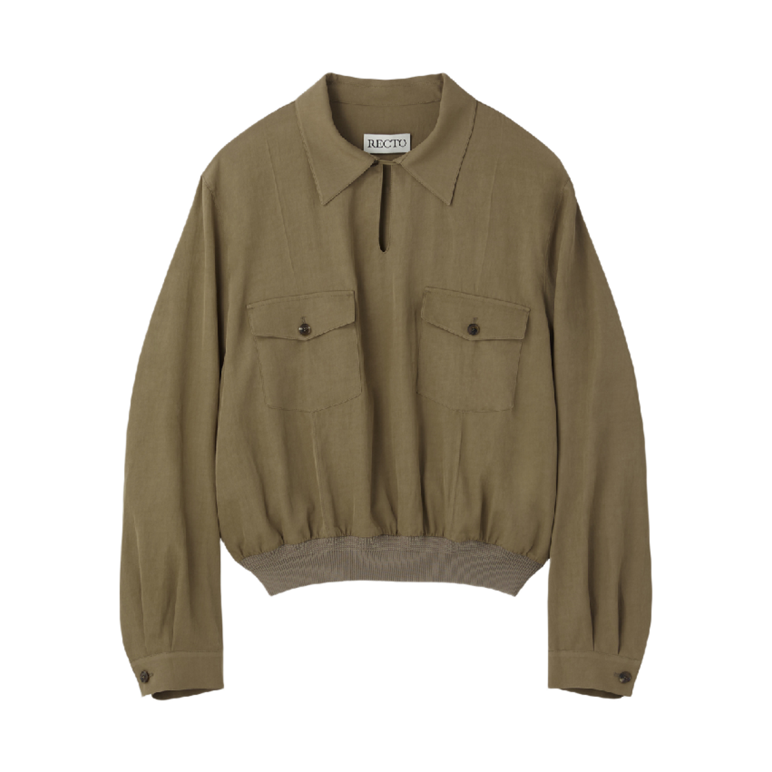 렉토 투 포켓 헌팅 탑 베이지 카키(Recto Two Pocket Hunting Top Beige Khaki)