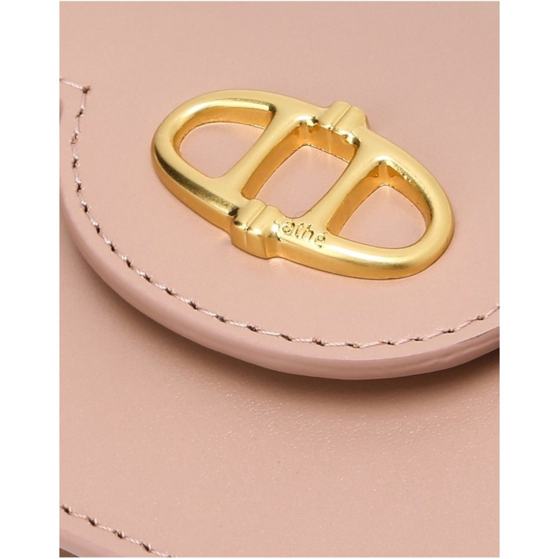 아떼 바네사브루노 액세사리 보딸라또 레더 명함 카드지갑 페일 핑크(Athe Vanessabruno Acc Bottalato Leather Card Holder Pale Pink) - 4