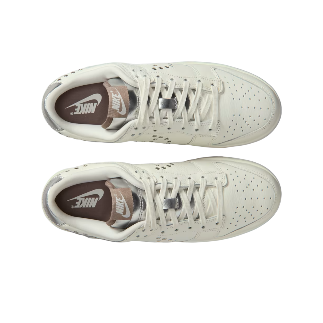 (W) 나이키 덩크 로우 세일 메탈릭 실버((W) Nike Dunk Low Sail Metallic Silver) - 2