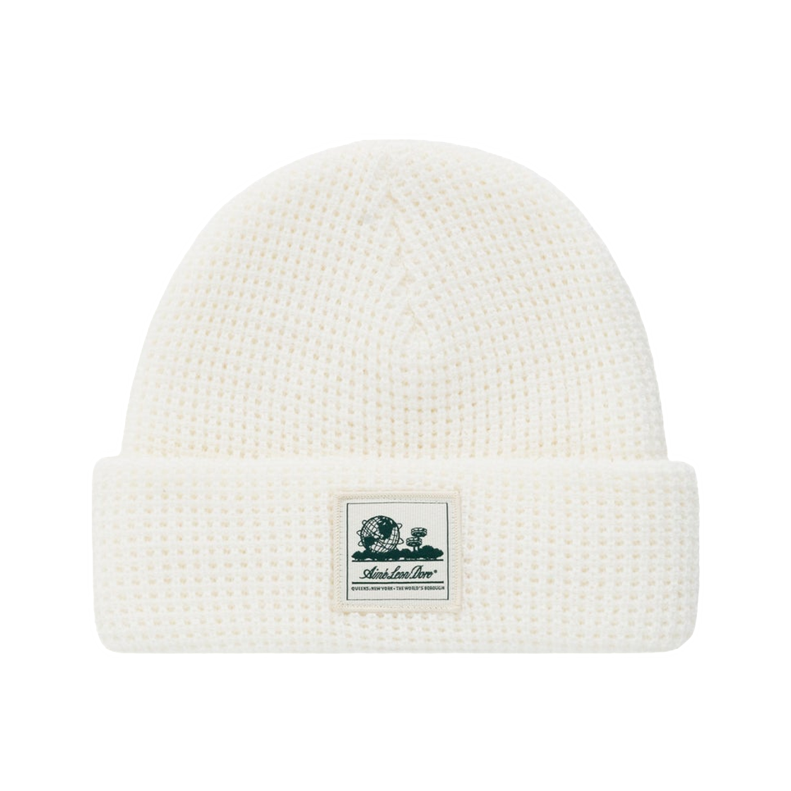 에메 레온 도르 와플 니트 비니 내츄럴(Aime Leon Dore Waffle Knit Beanie Natural) - 1