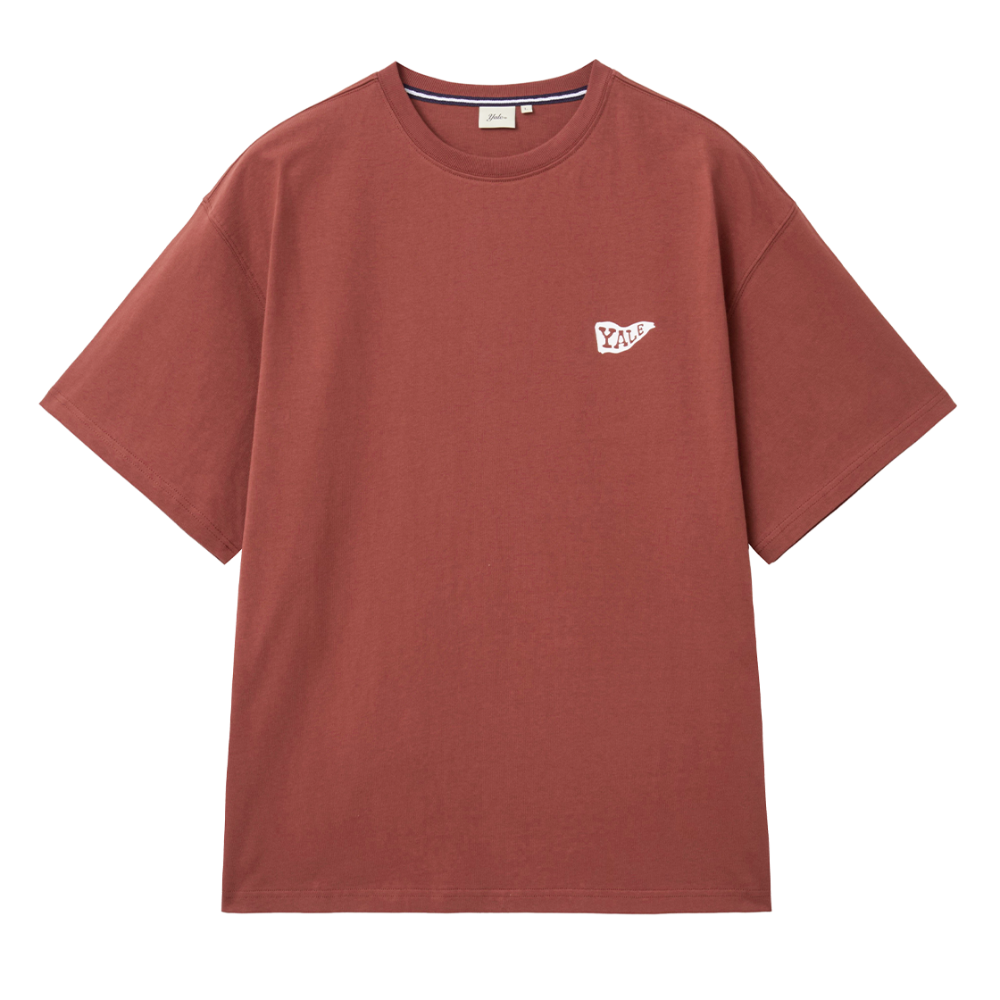 예일 코네티컷 그래픽 티셔츠_코랄(Yale Connecticut Graphic T-Shirt_Coral)