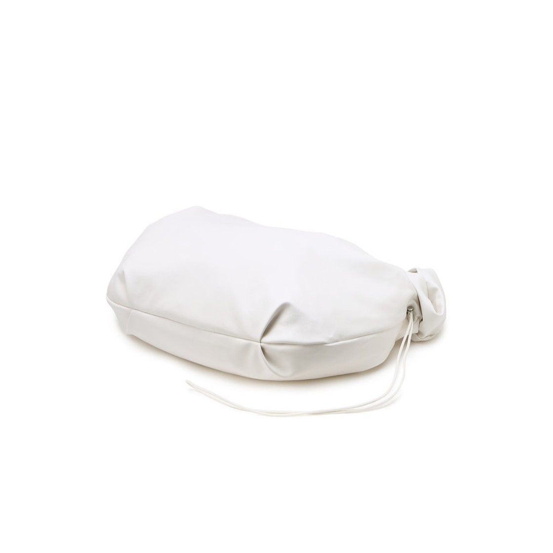아떼 바네사브루노 액세사리 플리 화이트 페이크레더 숄더백 L 화이트(Athe Vanessabruno Acc Pli White Faux Leather Shoulder Bag L White) - 4