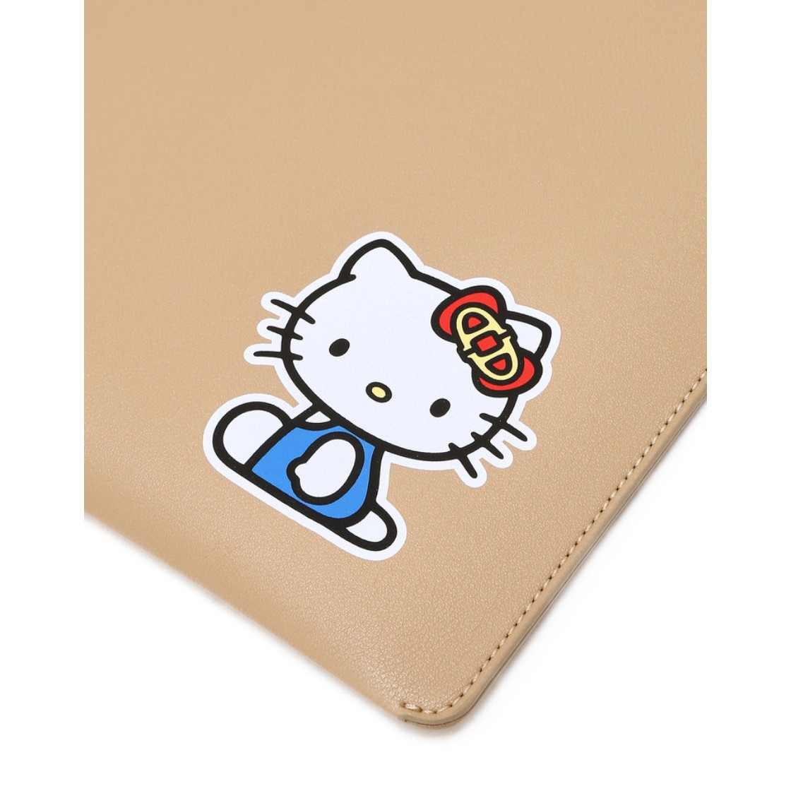 아떼 바네사브루노 액세사리 [Hello Kitty x athe] 베이지 헬로키티 11인치 태블릿 파우치 브라운(Athe Vanessabruno Acc [Hello Kitty X Athe] Beige Hello Kitty 11-Inch Tablet Pouch Normal Brown) - 3