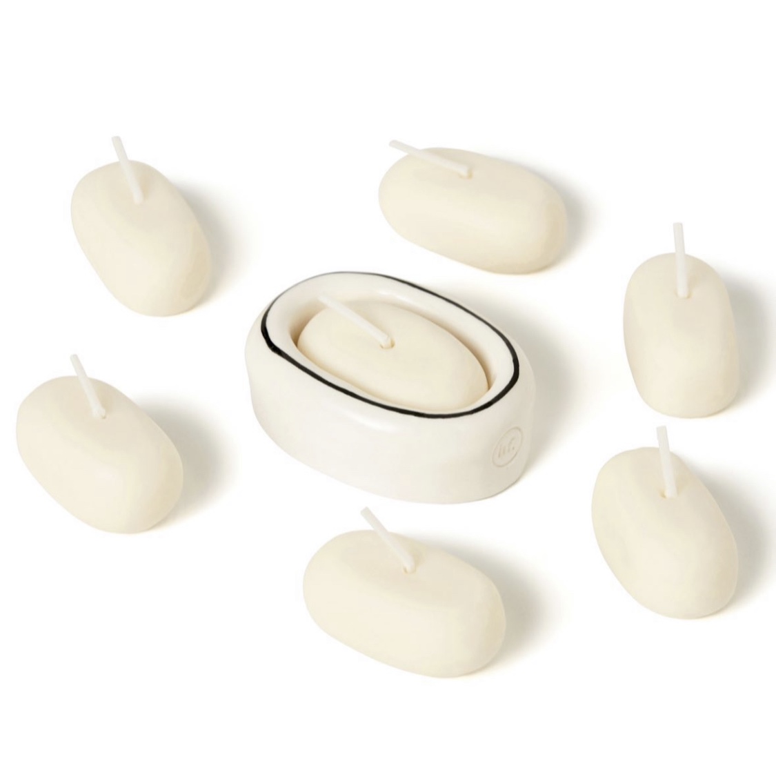 [라이터 증정] HONEY FLAMINGO 5735 Candle & Holder Set (3 Scents) 착용 스타일