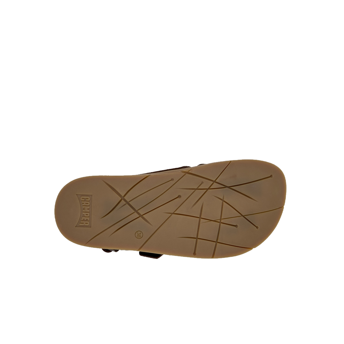 캠퍼 여성 유크 샌들 샌들 브라운(Camper Women Lluc Sandal Sandal Brown) - 5