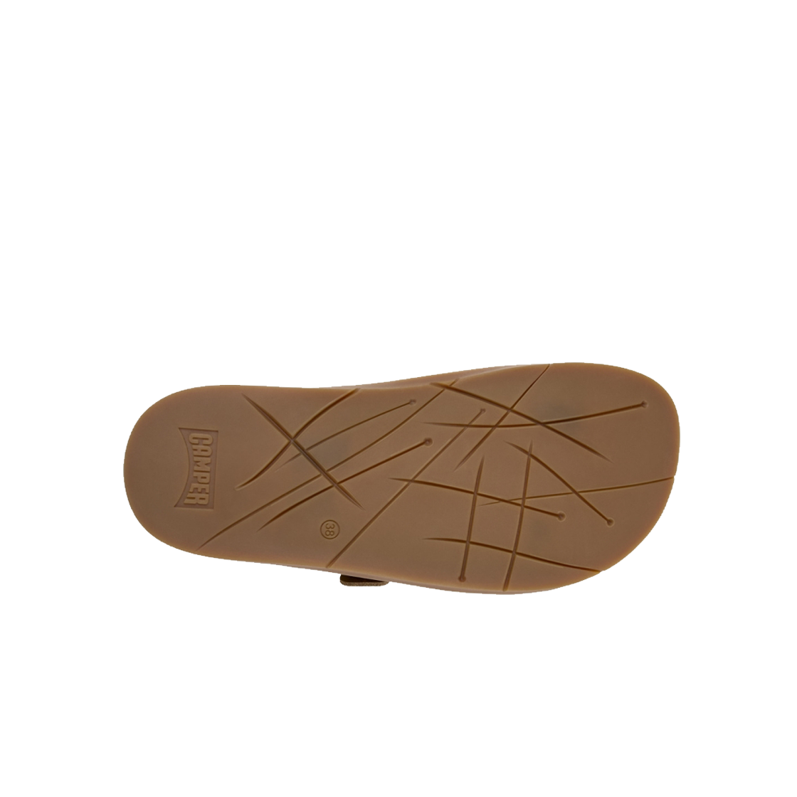 캠퍼 여성 유크 샌들 슬리퍼 베이지(Camper Women Lluc Sandal Slippers Beige) - 5