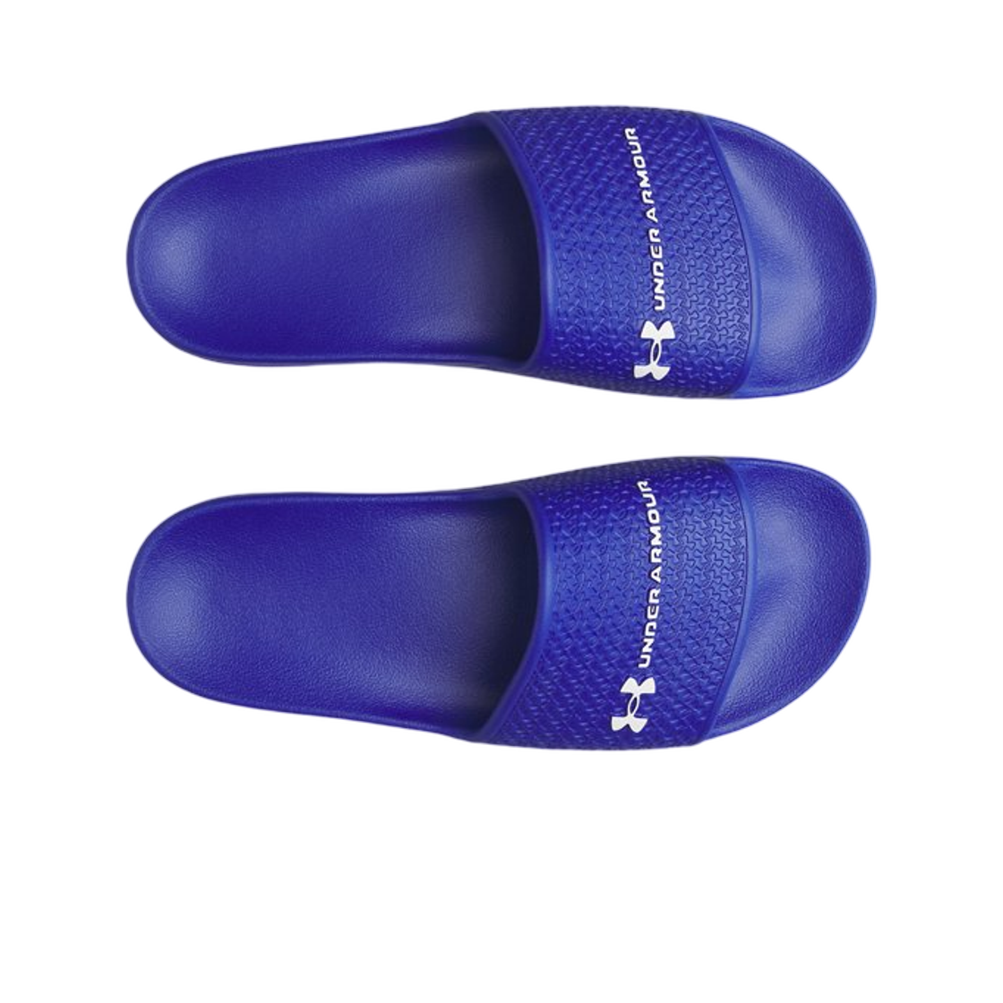 언더아머 UA ARMR 샤워 슬라이드 로얄 화이트(Under Armour UA ARMR Shower Slides Royal White) - 2