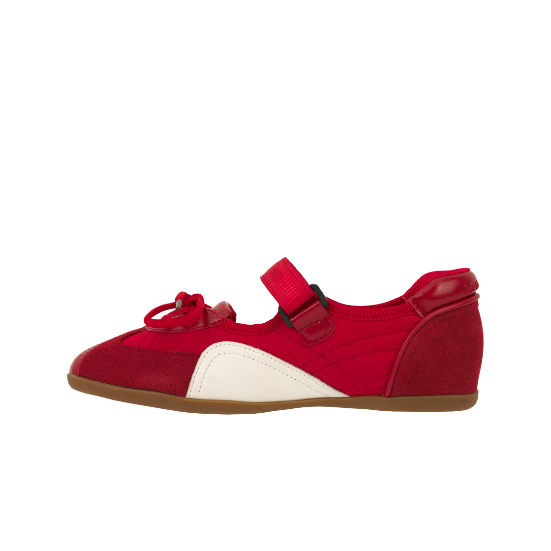 (W) 마뗑킴 스포티 메리제인 스니커즈 레드((W) Matin Kim Sporty Maryjane Sneakers In Red) - 3