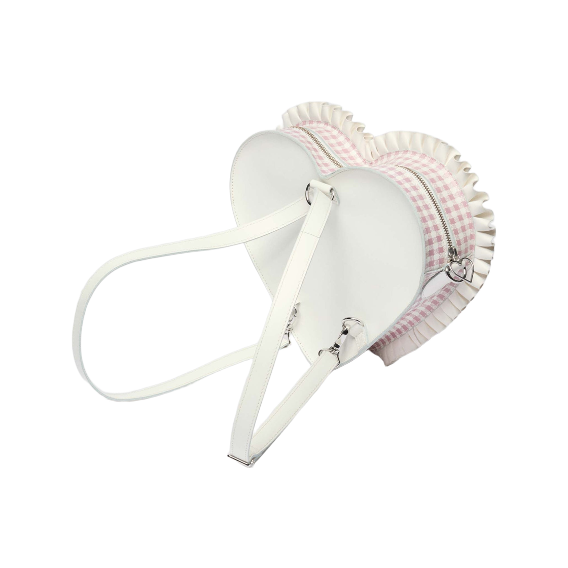 닥터마틴 하트 백팩 화이트 더스티 로즈(Dr. Martens Heart Backpack White Dusty Rose) - 2