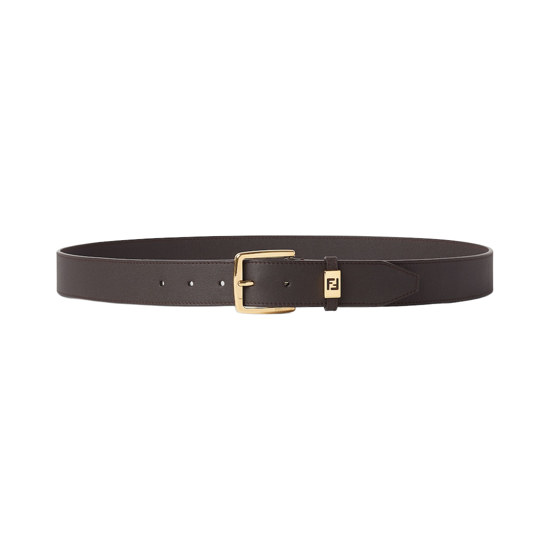 펜디 FF 레더 벨트 브라운(Fendi FF Leather Belt Brown)