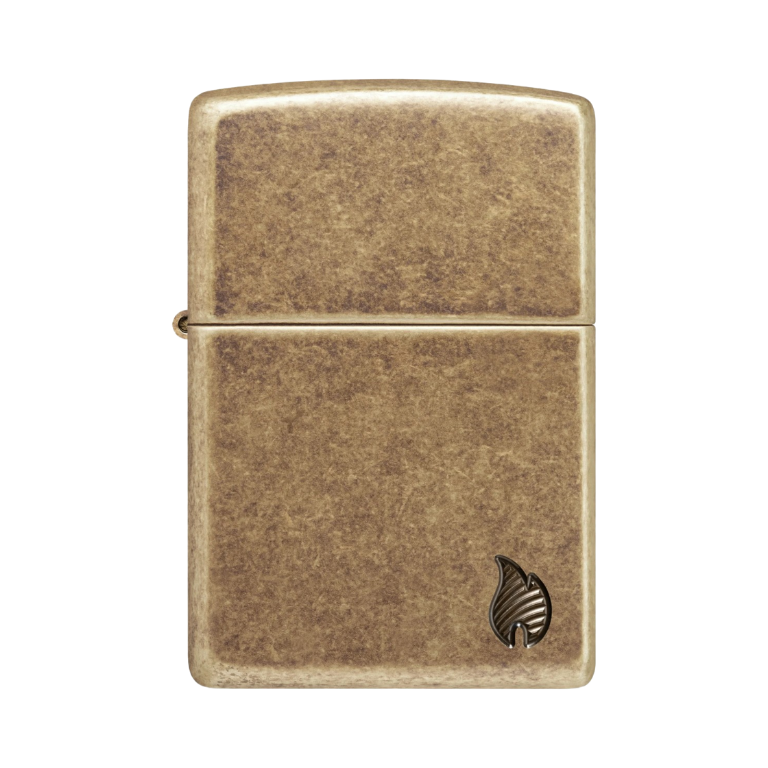 지포 아머 앤티크 브라스 플레임 라이터 골드(Zippo Armor Antique Brass Flame Lighter Gold)