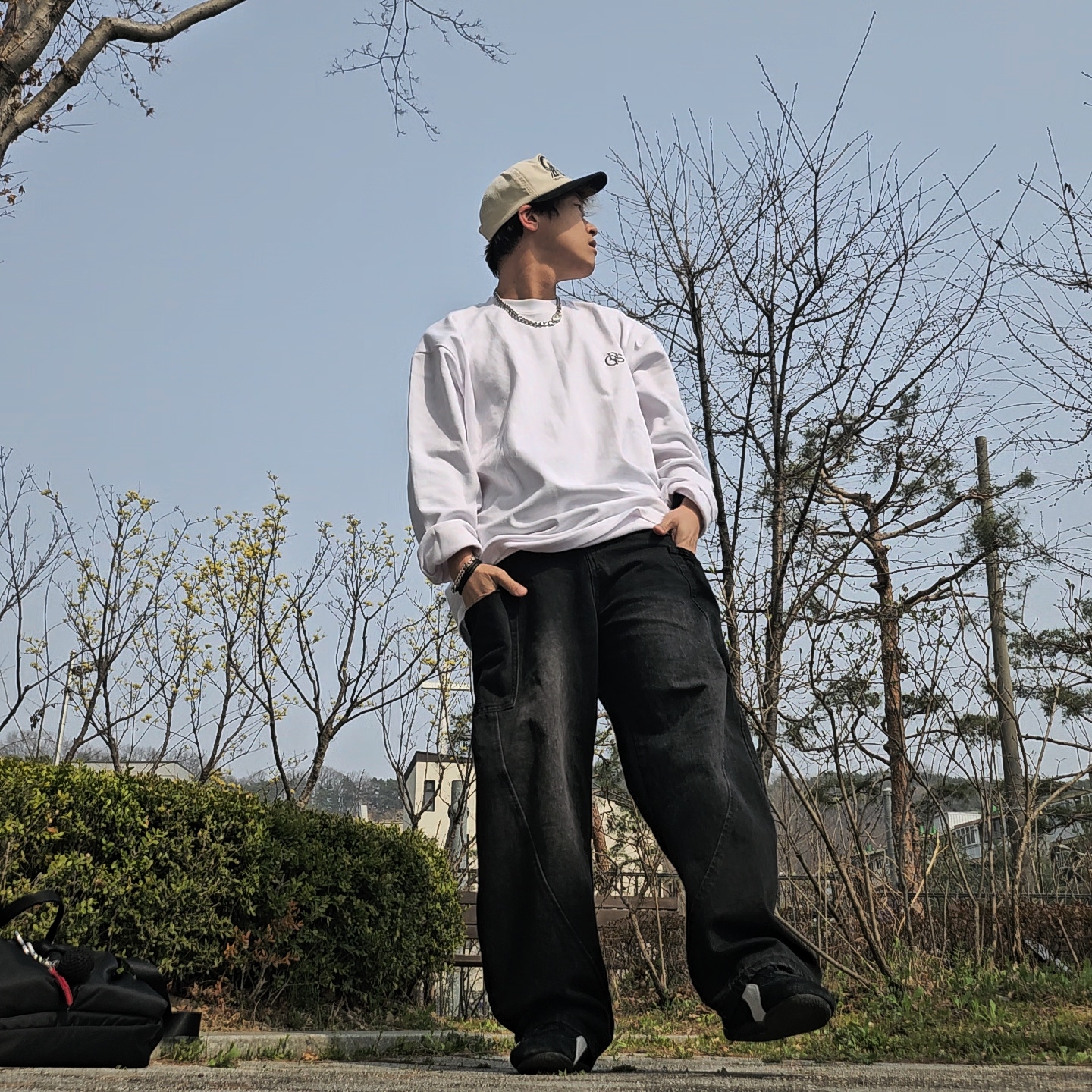 Puma Speedcat OG Sparco Black White, Gucci Ghost Ring Silver 9mm 착용 스타일 - 3