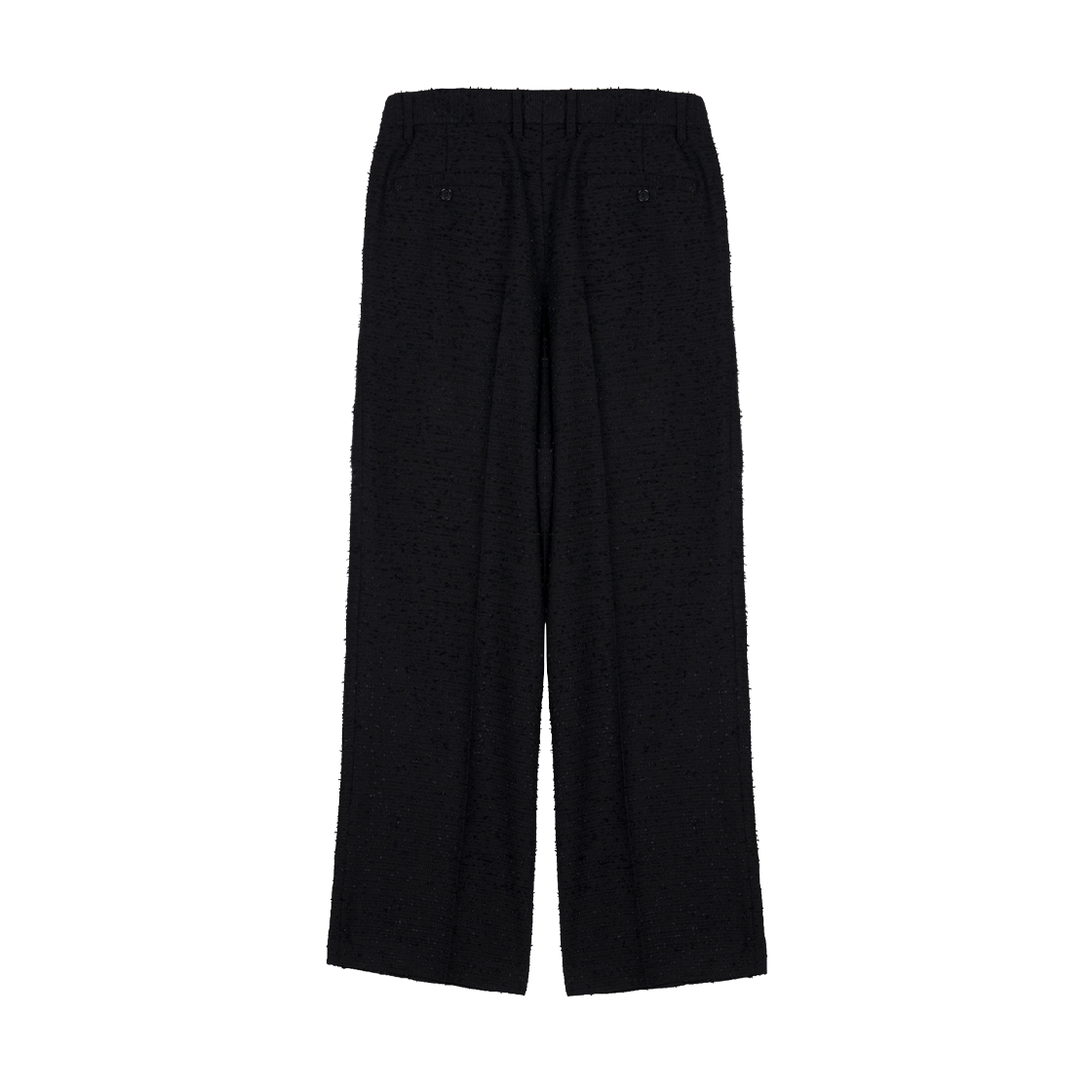 지오송지오 컬렉션 썸머 부클레 와이드 팬츠 블랙 BI2PT261BK(ZIOSONGZIO COLLECTION Summer Boucle Wide Pants Black) - 2