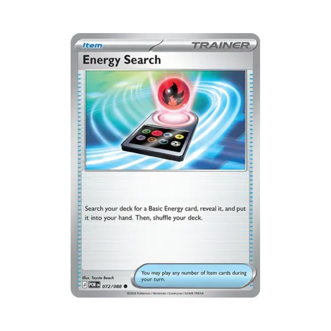 포켓몬 TCG 에너지 전송 C 퍼펙트 오더 (영문판)(Pokemon TCG Energy Search J Perfect Order (English Ver.)) - 1