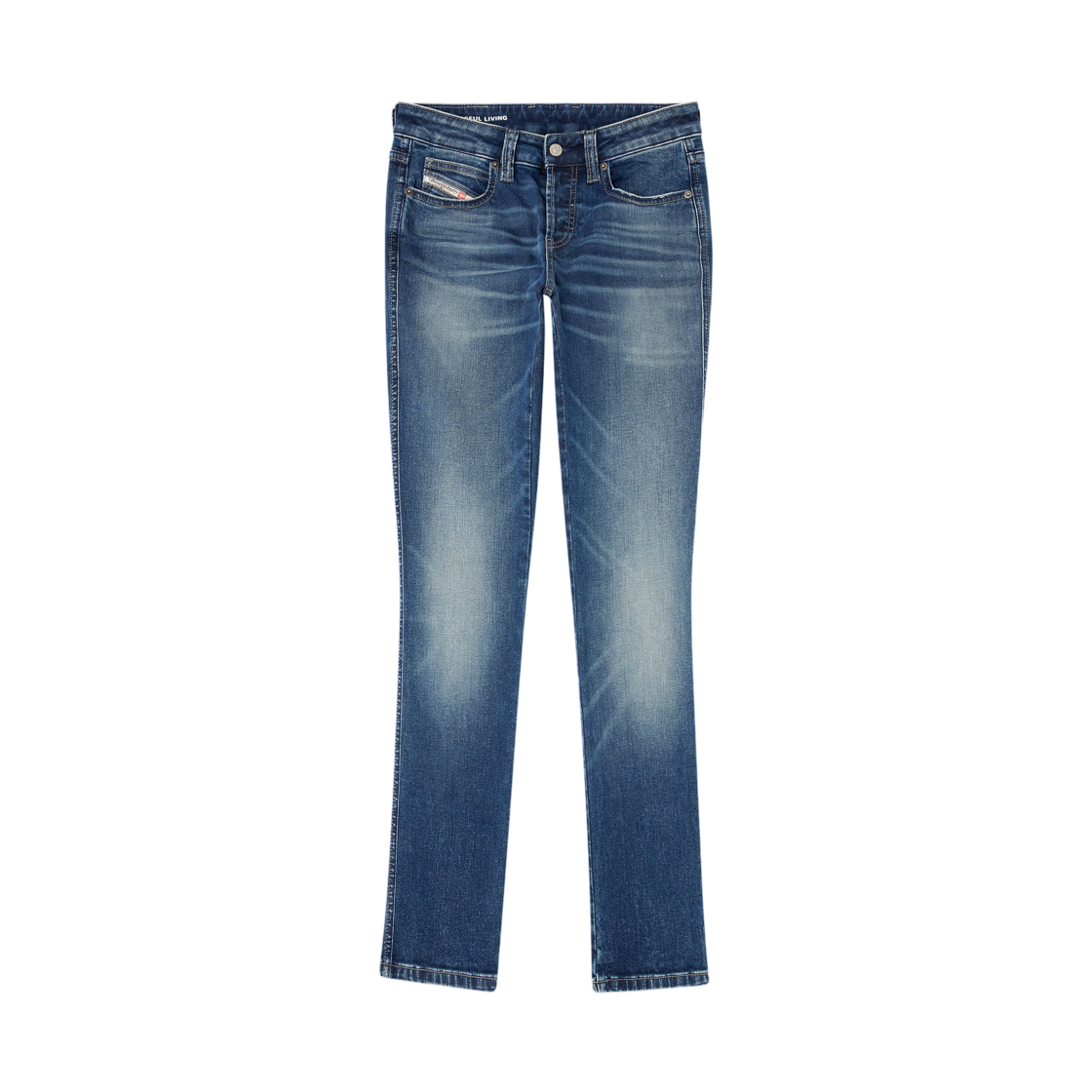 A178970DBEE-01 (W) Diesel Slim Jeans 1992 D-Jiann 0dbee Medium Blue