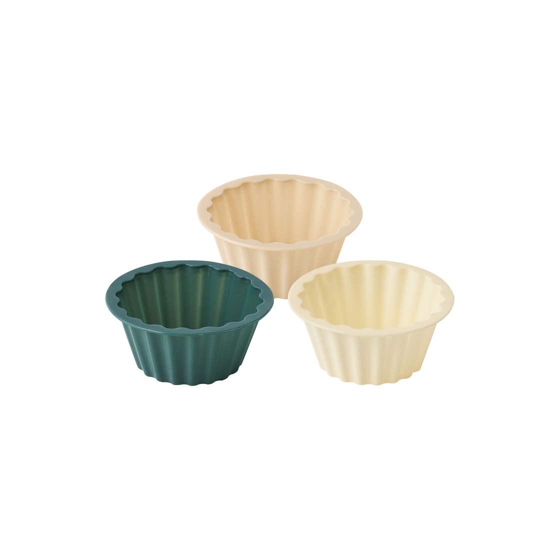 실리만 실리콘 하모니 머핀 빵틀(소) 12P(SILLYMANN Harmony Silicone Muffin Mould(S) 12P) - 1