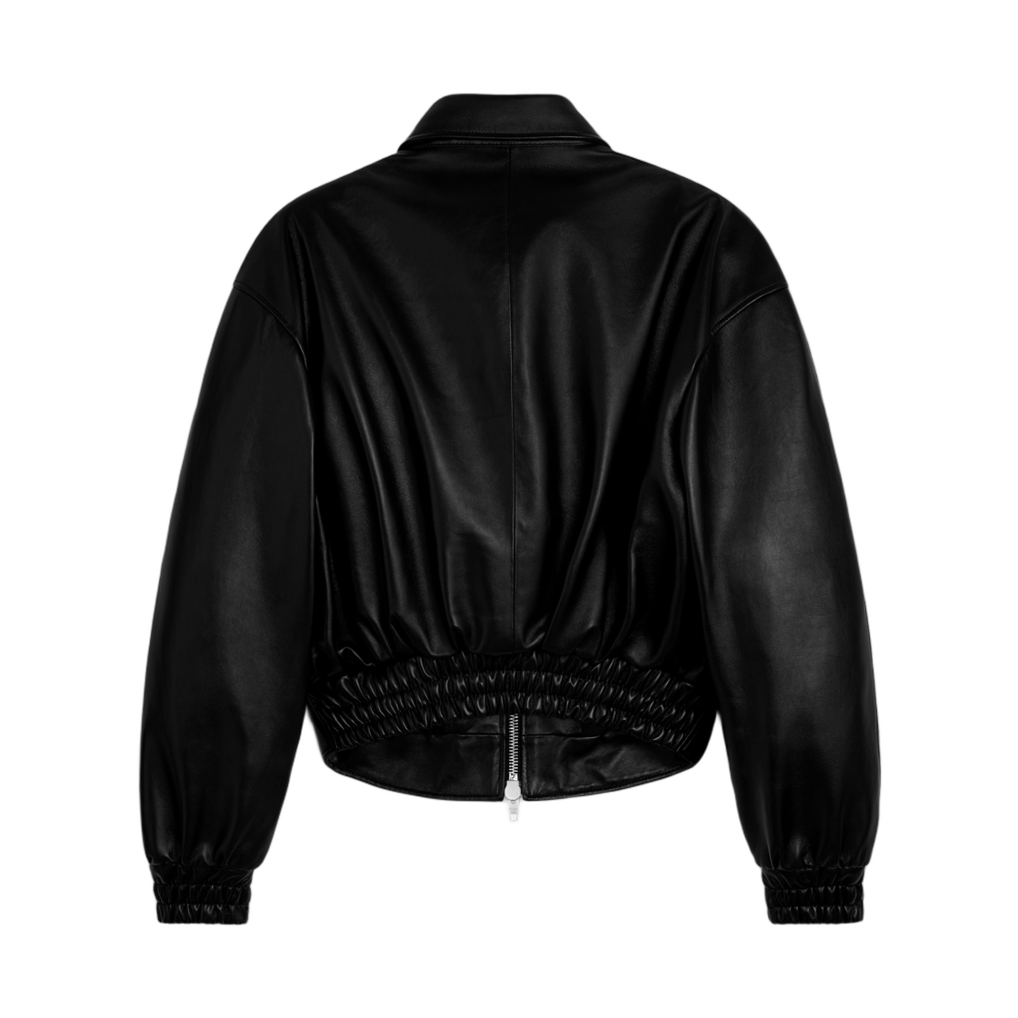 (W) 셀린느 자켓 램스킨 블랙((W) Celine Jacket in Lambskin Black) - 2
