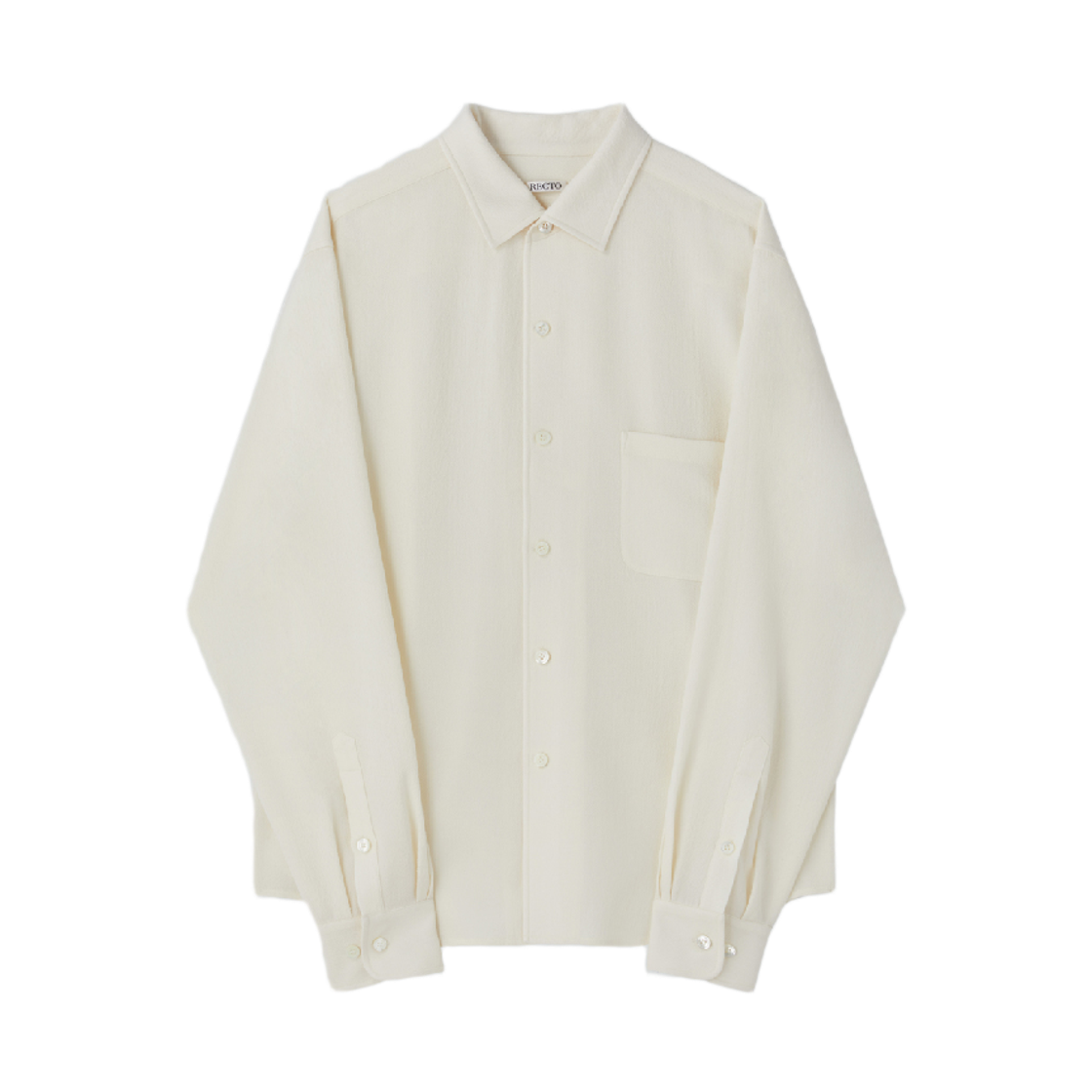 렉토 앨랜 리조트 셔츠 빈 아이보리
