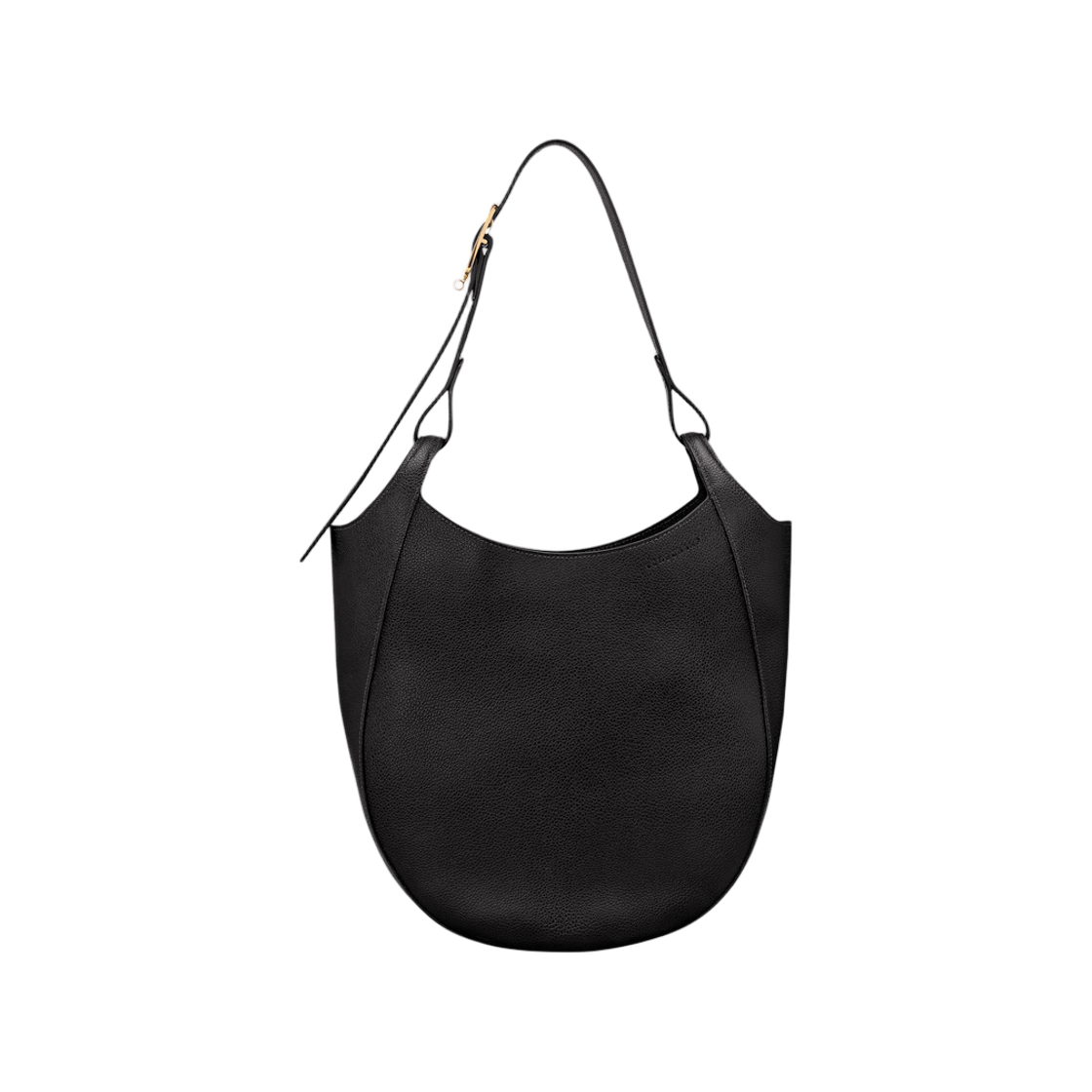 10330021001 Longchamp Le Foulonne L Hobo Bag Black