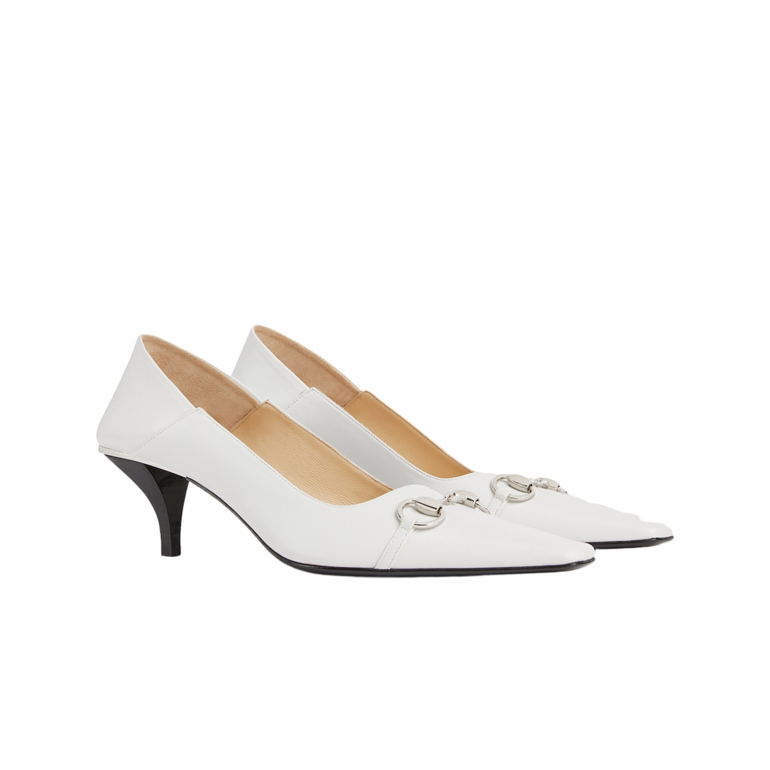(W) 구찌 비토리아 펌프스 화이트((W) Gucci Vittoria Pumps White) - 2