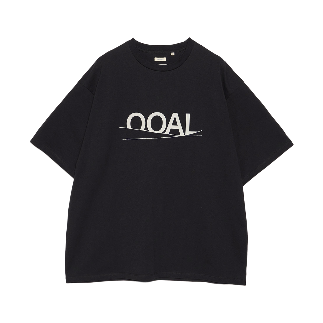 나나미카 OOAL 그래픽 티셔츠 블랙(Nanamica OOAL Graphic T-Shirt Black) - 1