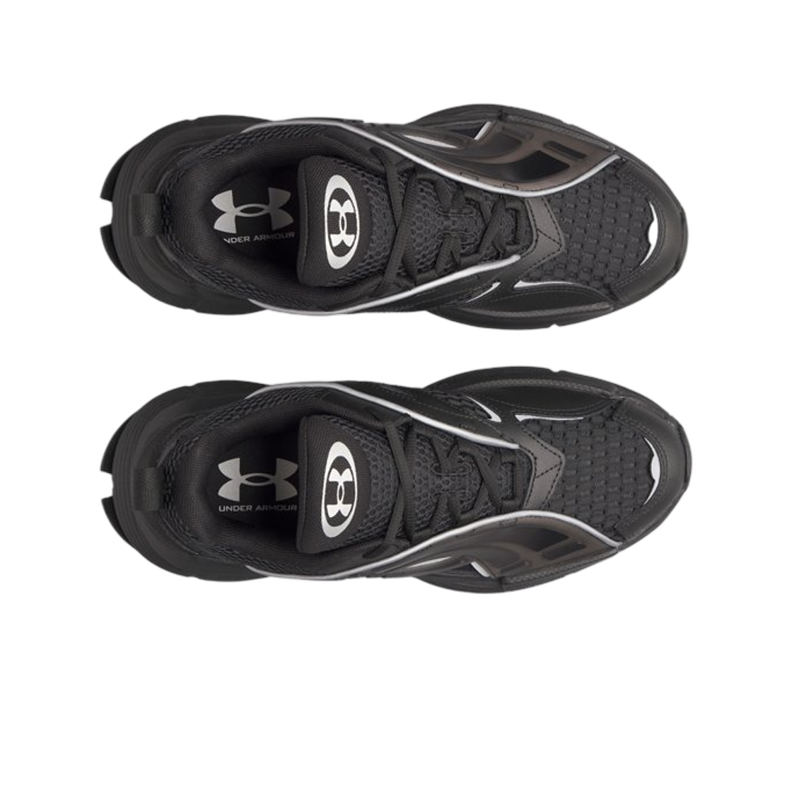 언더아머 UA 아크 96 슈즈 블랙 메탈릭 실버(Under Armour UA Arc 96 Shoes Black Metallic Silver) - 2