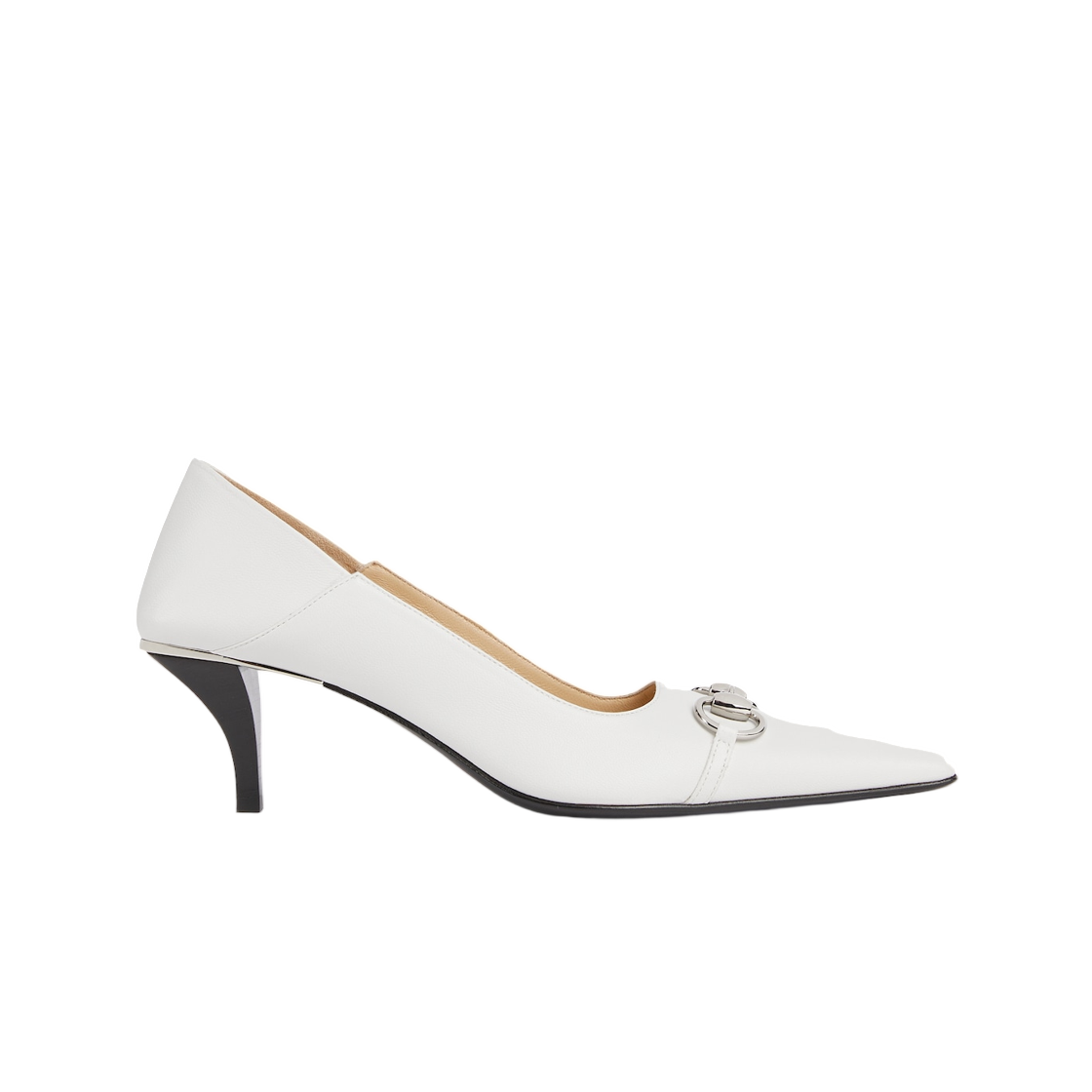 862776-BKO00-9014 (W) Gucci Vittoria Pumps White