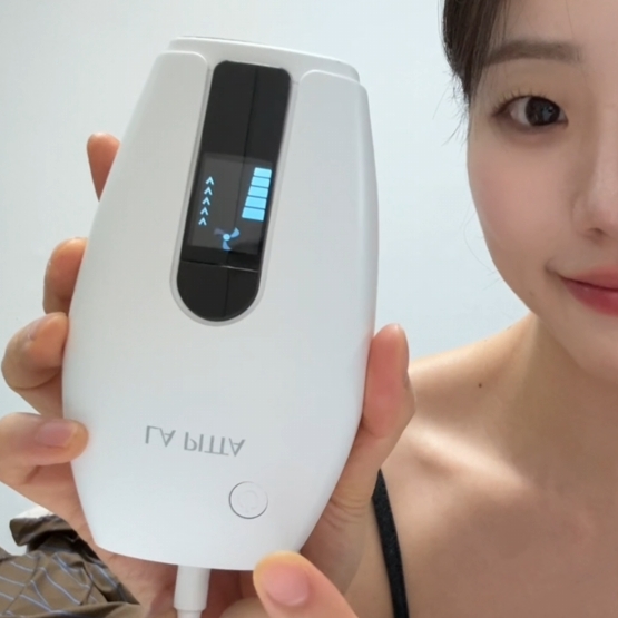 LA PITTA Sapphire Cooling IPL Dual Hair Removal Medical Device 착용 스타일