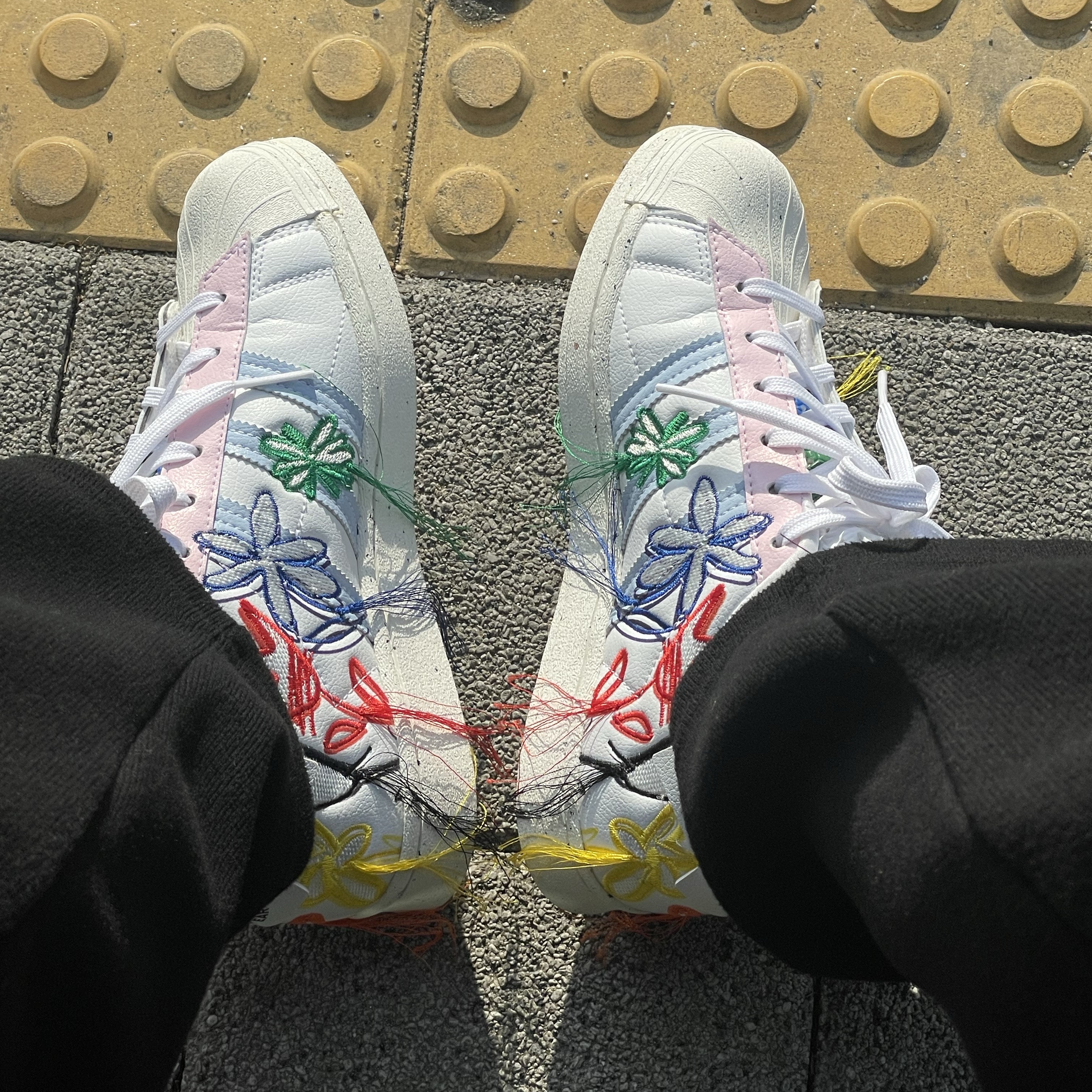 Adidas x Sean Wotherspoon Superstar Superearth 착용 스타일