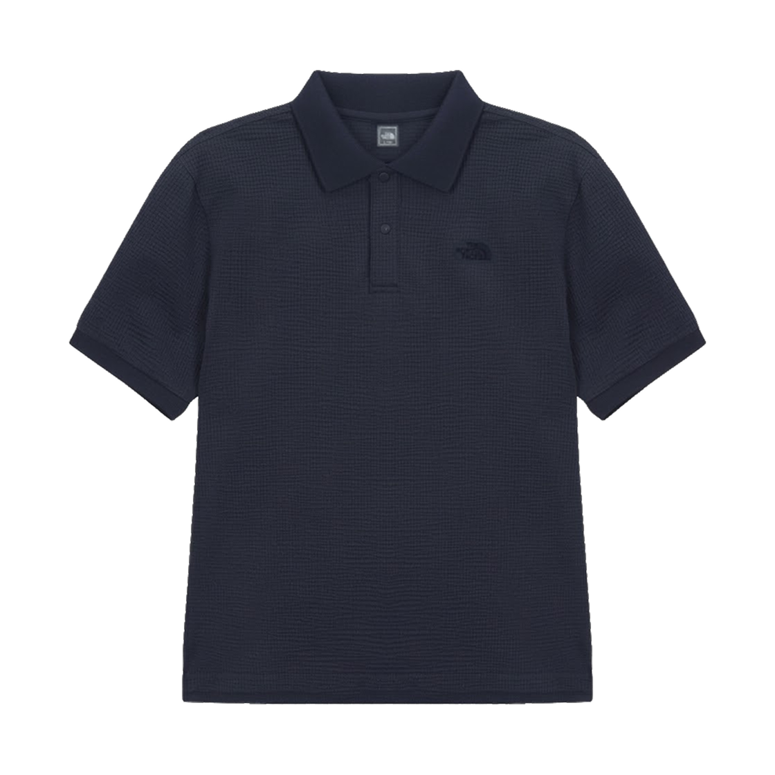 NT7PS13C The North Face Waffle S/S Polo Navy- 26SS