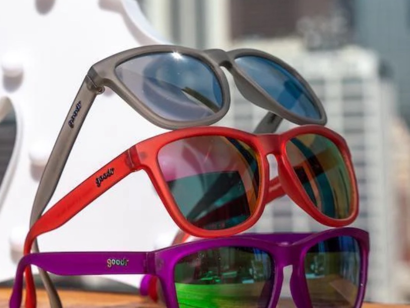 Goodr Going To Valhalla Witness Gray Polarized Gray 착용 스타일